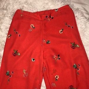 Floral pants